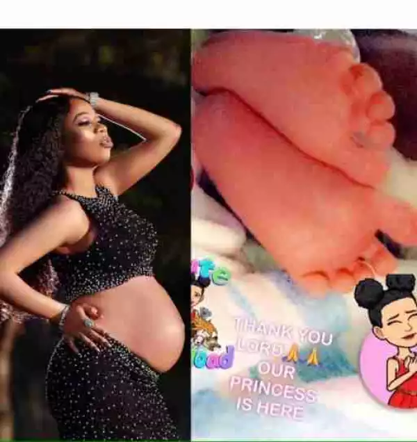 Actress Chelsea Currency Welcomes A Baby Girl (Photos)